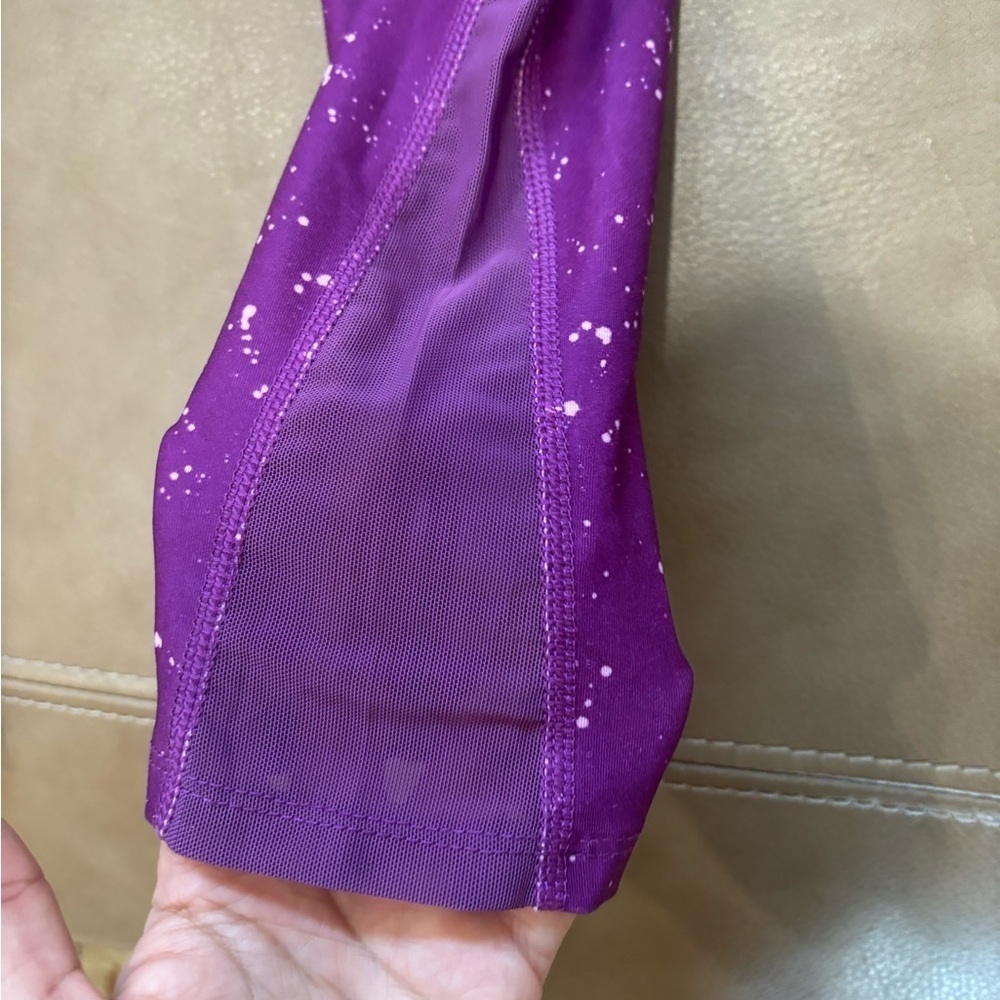 Juicy couture full length purple leggings - Picture 2 of 3